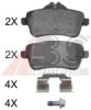 A.B.S. 37941 OE Brake Pad Set, disc brake